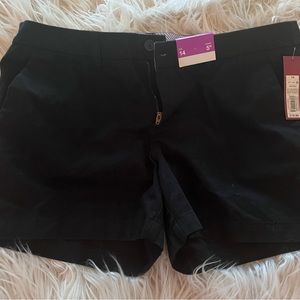 NWT Black Merona Shorts Size 14